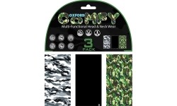 Uniwersalna bandamka Komin Getr na szyję i twarz Oxford Comfy 3-szt. - Union Jack