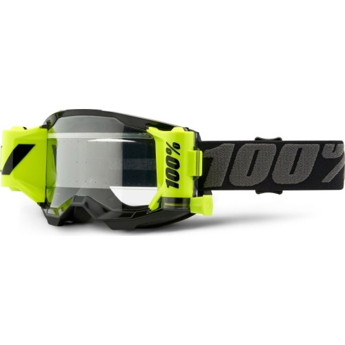 Gogle motocrossowe 100% Strata 2 Forecast - Black