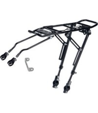 Bagażnik rowerowy BONIN 20-29" (aluminiowy, czarny)
