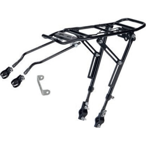 Bagażnik rowerowy BONIN 20-29" (aluminiowy, czarny)