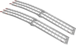 Wide Folding Aluminum Motorcycle Loading Ramp Q-TECH 1 Pair