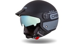 Motorcycle Helmet Cassida Handy Plus Chief Matte Gray/Black