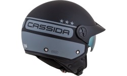 Motorcycle Helmet Cassida Handy Plus Chief Matte Gray/Black