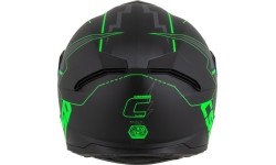 Motorcycle Helmet Cassida Integral GT 2.1 Flash Matte Black/Fluo Green/Dark Gray