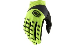 Motocross Gloves 100% Airmatic Yellow/Black - Yellow/black