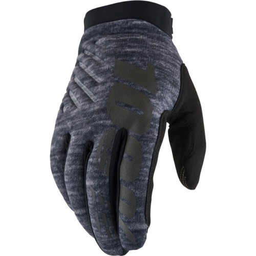 Men’s Cycling/Motocross Gloves 100% Brisker Gray