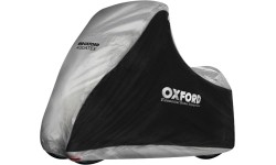Pokrowiec na skuter MP3 Oxford Aquatex czarno-srebrny