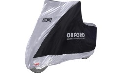 Pokrowiec na skuter Oxford Aquatex Highscreen czarno-srebrny