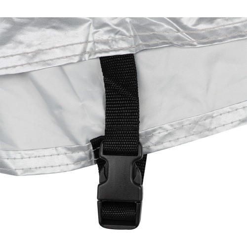 Highscreen Scooter Cover Oxford Aquatex Black/Silver