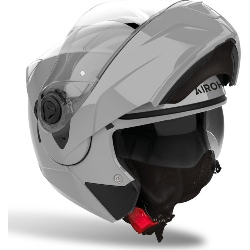 Flip-Up Motorcycle Helmet AIROH SPECKTRE Color P/J Glossy Gray