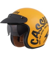 Motorcycle Helmet Cassida Oxygen Gear 2.0 Yellow/Black 2025