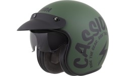Motorcycle Helmet Cassida Oxygen Gear 2.0 Matte Green/Black 2025
