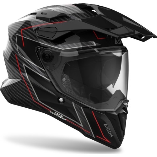 Motorcycle Helmet Airoh Commander 2 Carbon Stylish Glossy