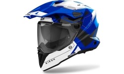 Motorcycle Helmet Airoh Commander 2 Reveal Glossy Blue