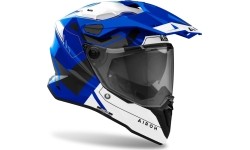 Motorcycle Helmet Airoh Commander 2 Reveal Glossy Blue