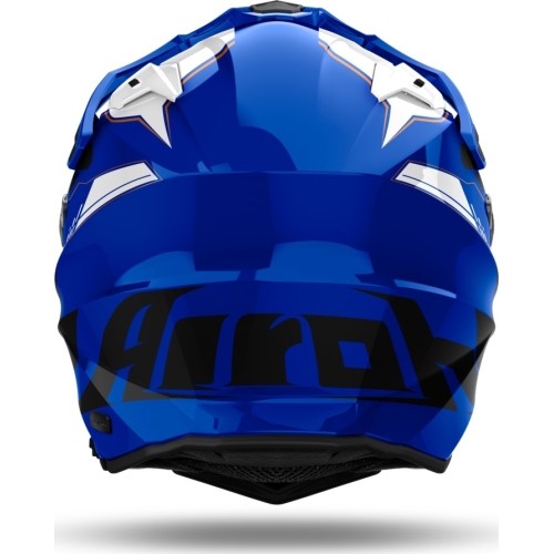 Motorcycle Helmet Airoh Commander 2 Reveal Glossy Blue