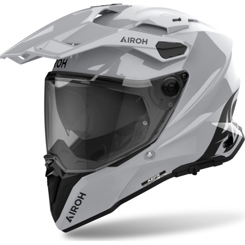 Motorcycle Helmet Airoh Commander 2 Color Glossy Gray