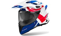 Motorcycle Helmet Airoh Commander 2 Reveal Glossy Blue/Red