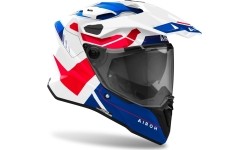 Motorcycle Helmet Airoh Commander 2 Reveal Glossy Blue/Red