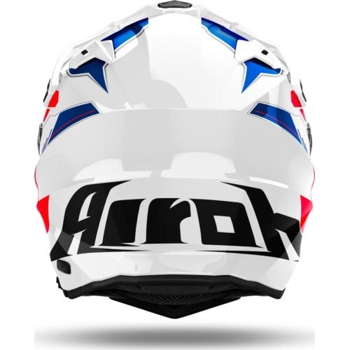 Motorcycle Helmet Airoh Commander 2 Reveal Glossy Blue/Red