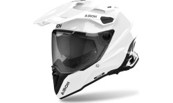 Motorcycle Helmet Airoh Commander 2 Color Glossy White