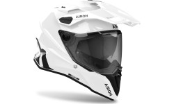 Motorcycle Helmet Airoh Commander 2 Color Glossy White