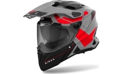 Motorcycle Helmet Airoh Commander 2 Reveal Matte Fluo Red