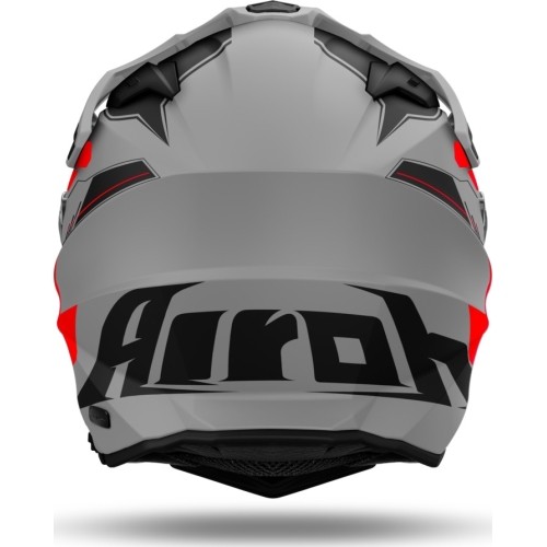 Motorcycle Helmet Airoh Commander 2 Reveal Matte Fluo Red