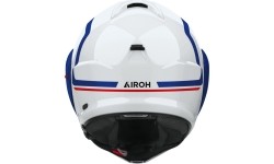 Flip-Up Motorcycle Helmet AIROH MATHISSE 2 Genius P/J Glossy Blue-Red