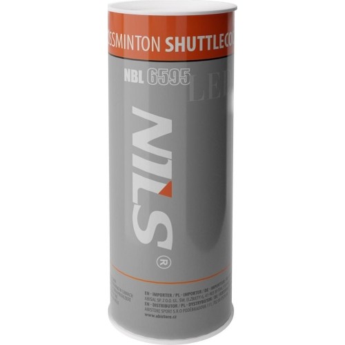 NBL6595 nylonowe lotki do crossmintona LED, 5 szt. NILS