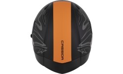 Motorcycle Helmet Cassida Orbit Multivers Matte Black/Orange/Gray/White