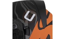 Motorcycle Helmet Cassida Orbit Multivers Matte Black/Orange/Gray/White