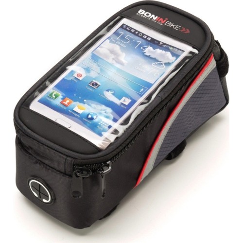 Torba na ramię z etui na telefon BONIN L 17,5x9x9cm (czarna)