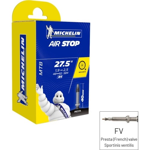 MICHELIN B4 Airstop 27,5" 27x1,90-2,50 (48/62x584) FV40