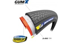 Padanga Michelin Power Adventure Classic - Competition Line 700 x 42C (42-622) // sulankstoma, bekamerinė