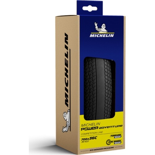 Padanga Michelin Power Adventure Classic - Competition Line 700 x 42C (42-622) // sulankstoma, bekamerinė