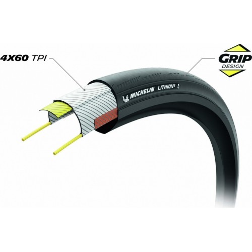 Opona Michelin Lithion 4 Performance Line 700 x 28C (28-622) // składana, bezdętkowa, szosowa