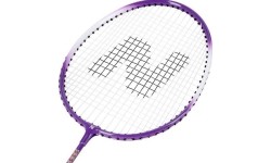 NRZ2053 ALUMINIUM / ZESTAW DO BADMINTONA 2 RAKIETY + 3 LOTKI + POKROWIEC NILS