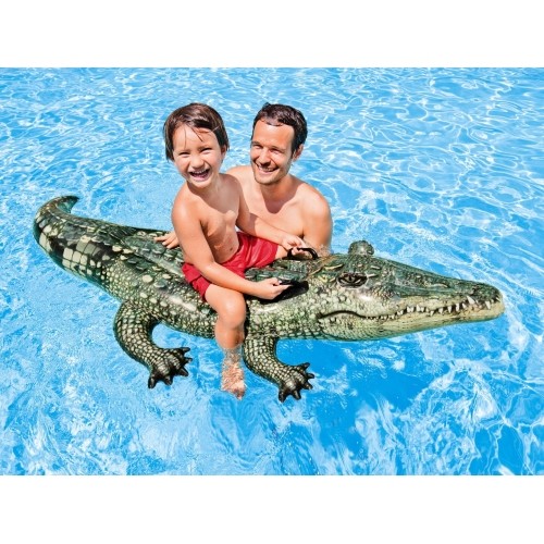 Dmuchany krokodyl materac do pływania 170 cm INTEX 57551