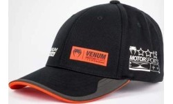 Czapka Venum Motorsport - głęboka czerń