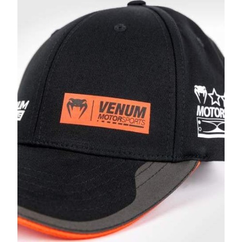 Czapka Venum Motorsport - głęboka czerń