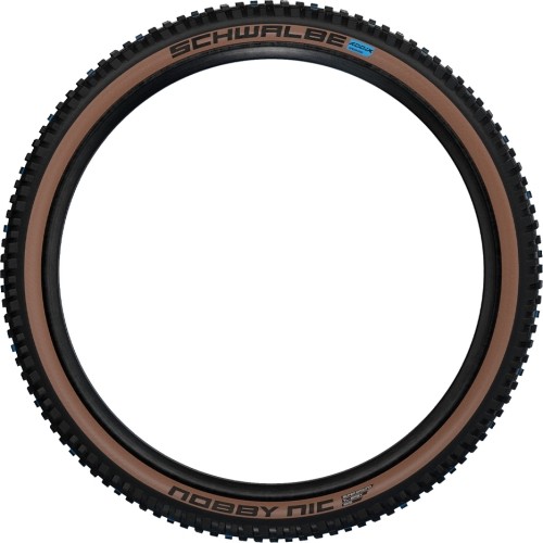 Padanga Schwalbe Nobby Nic Evolution 29" x 2.40" (62-622) // E-50, bekamerinė - TL EASY, lankstoma, ruda sienelė