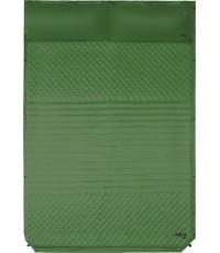 NC4060 GREEN DOUBLE SELF-INFLATING MAT WITH PILLOW NILS CAMP