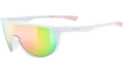 Okulary Uvex sportstyle 515 white matt / mirror pink