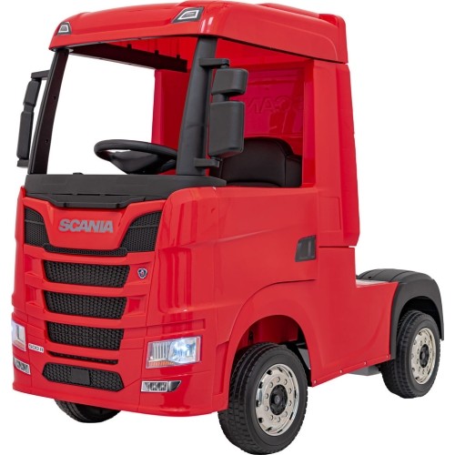 Pojazd elektryczny Scania R-Serie, czerwony