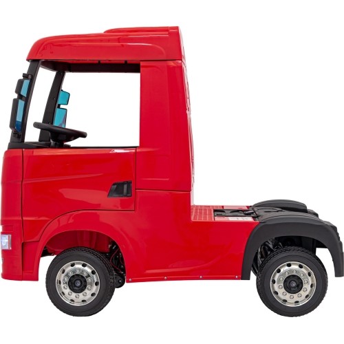 Pojazd elektryczny Scania R-Serie, czerwony