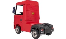 Pojazd elektryczny Scania R-Serie, czerwony