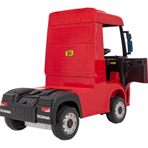 Pojazd elektryczny Scania R-Serie, czerwony