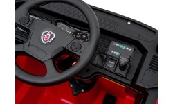 Pojazd elektryczny Scania R-Serie, czerwony