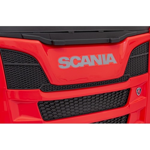 Pojazd elektryczny Scania R-Serie, czerwony